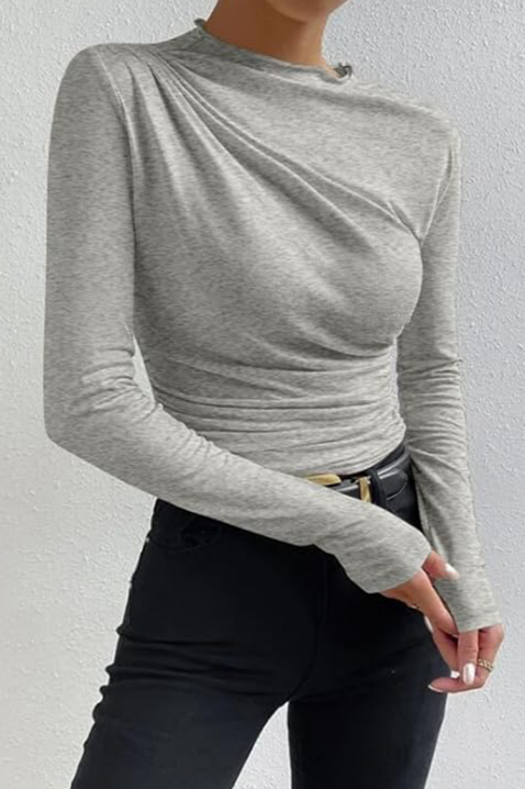 Bluzka ALRONDA GREY, Kolor : szary, IVET.PL - Modna odzież