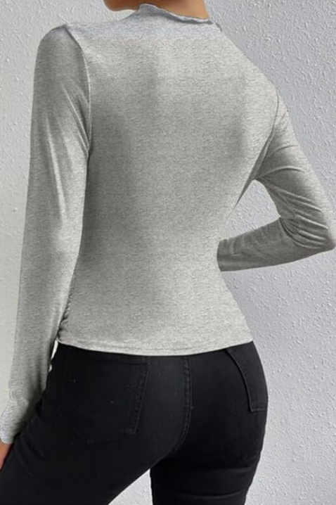 Bluzka ALRONDA GREY, Kolor : szary, IVET.PL - Modna odzież