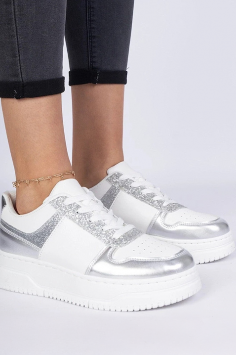 Sneakersy MLAVELDA SILVER, Kolor : srebrny, IVET.PL - Modna odzież