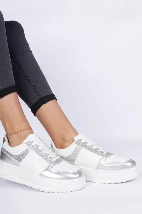 Sneakersy MLAVELDA SILVER, Kolor : srebrny, IVET.PL - Modna odzież