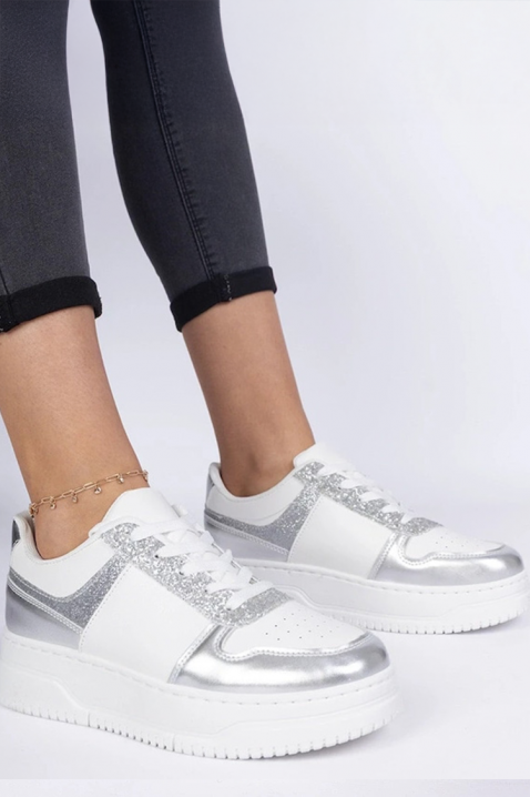 Sneakersy MLAVELDA SILVER, Kolor : srebrny, IVET.PL - Modna odzież