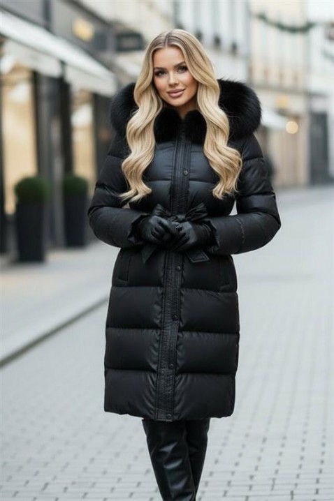 Kurtka DENVILDA BLACK, Kolor : czarny, IVET.PL - Modna odzież