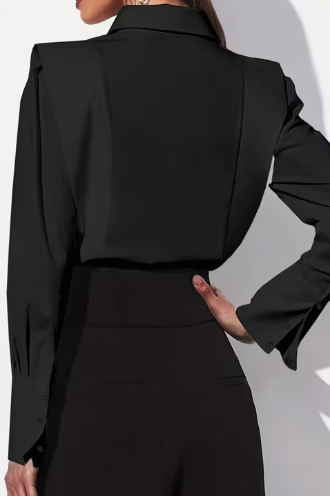 Koszula PLEVOLZA BLACK, Kolor : czarny, IVET.PL - Modna odzież