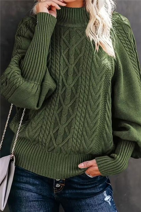 Sweter TERMOLGA GREEN, Kolor : zielony, IVET.PL - Modna odzież