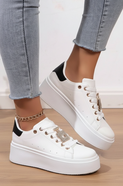 Sneakersy SORMELJA, Kolor : biały, IVET.PL - Modna odzież