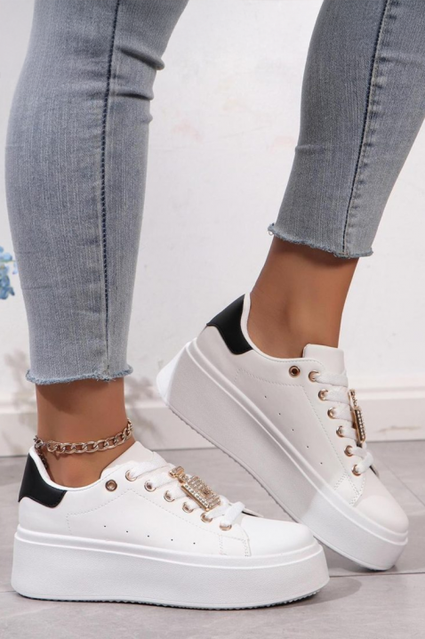 Sneakersy SORMELJA, Kolor : biały, IVET.PL - Modna odzież