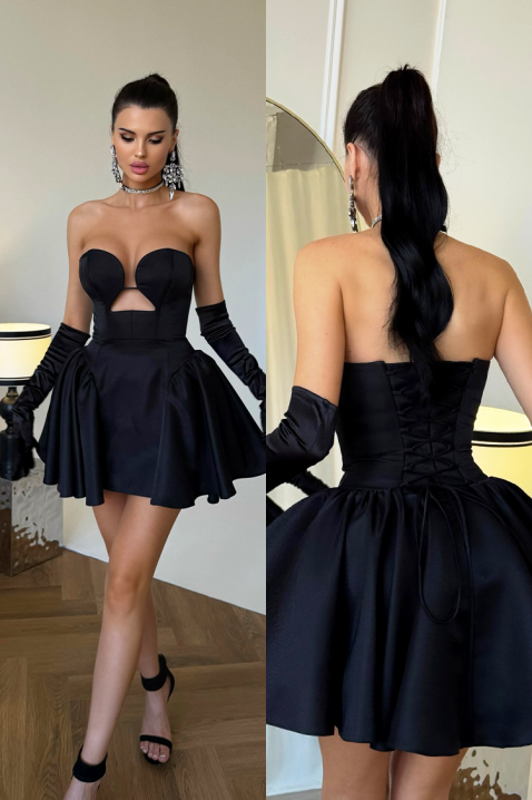 Sukienka SELIOLGA, Kolor : czarny, IVET.PL - Modna odzież