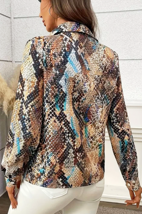 Koszula NROVELDA, Kolor : wielokolorowy, IVET.PL - Modna odzież