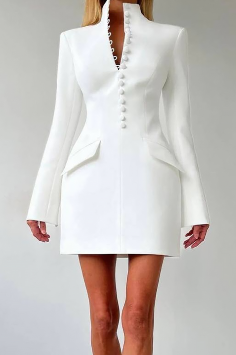 Sukienka BLIVOLD, Kolor : biały, IVET.PL - Modna odzież