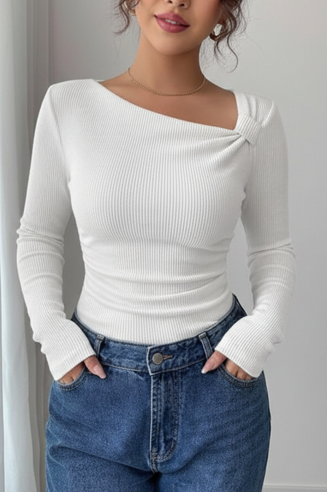 Bluzka TREBOLDA WHITE, Kolor : biały, IVET.PL - Modna odzież