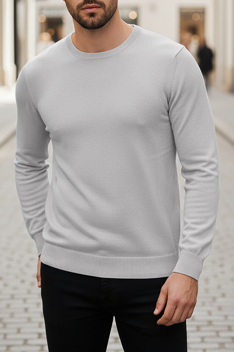 Sewter BORJO GREY, Kolor : szary, IVET.PL - Modna odzież