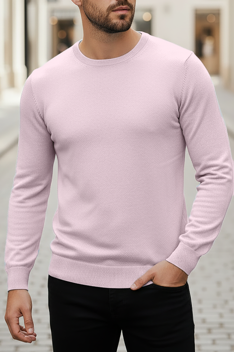 Sweter BORJO PINK, Kolor : różowy, IVET.PL - Modna odzież
