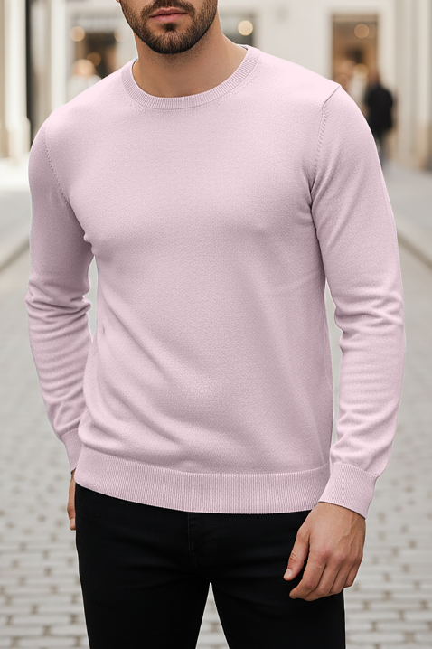 Sweter BORJO PINK, Kolor : różowy, IVET.PL - Modna odzież