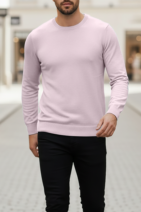 Sweter BORJO PINK, Kolor : różowy, IVET.PL - Modna odzież