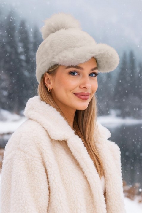 Czapka TERELOSA WHITE, Kolor : biały, IVET.PL - Modna odzież