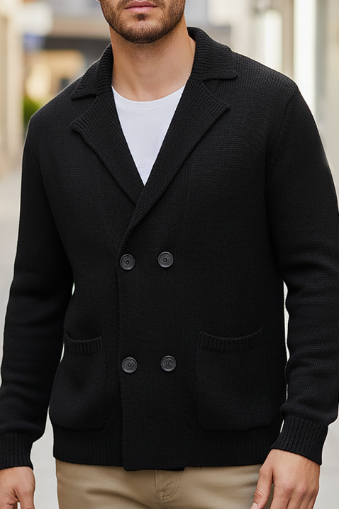 Kardigan ZOMERO BLACK, Kolor : czarny, IVET.PL - Modna odzież