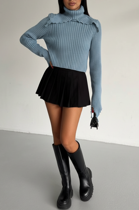 Sweter DAROLZA SKY, Kolor : błękitny, IVET.PL - Modna odzież