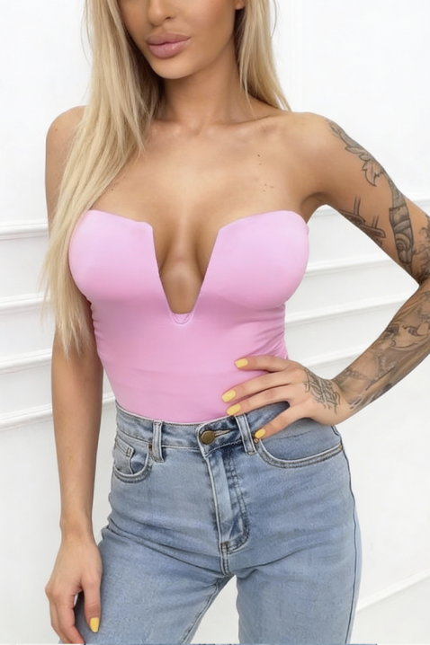 Top-body KENDROLZA PINK, Kolor : różowy, IVET.PL - Modna odzież