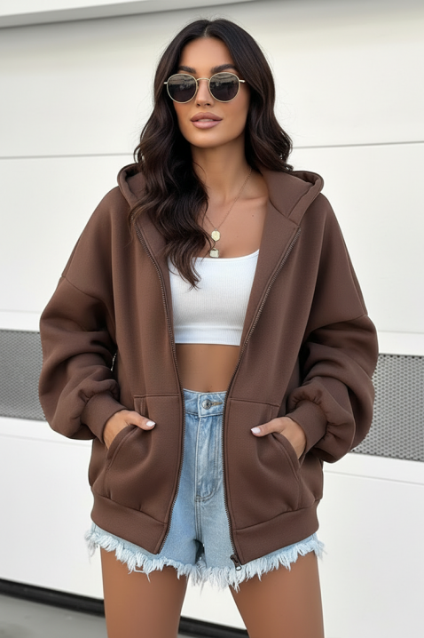 Bluza SPORVELDA BROWN