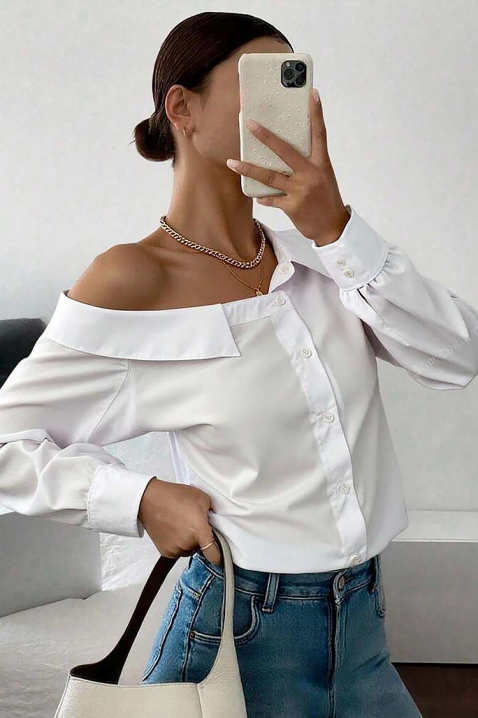 Koszula AMALZIRA, Kolor : biały, IVET.PL - Modna odzież