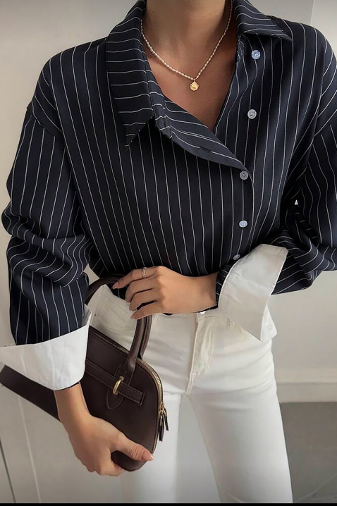 Koszula KLASONA, Kolor : czarny, IVET.PL - Modna odzież