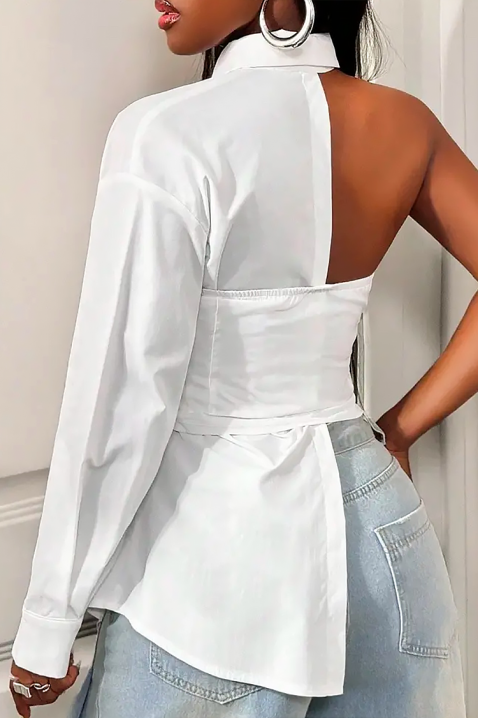 Koszula ABRONSA, Kolor : biały, IVET.PL - Modna odzież