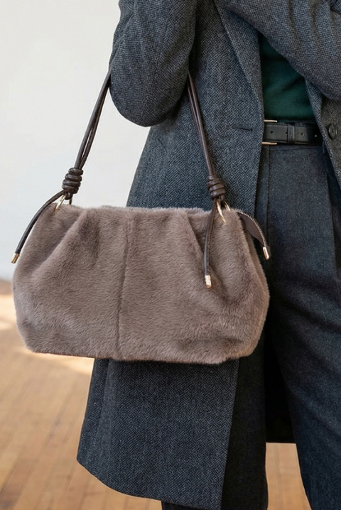 Torebka VELOROZA MOCHA, Kolor : mocca, IVET.PL - Modna odzież