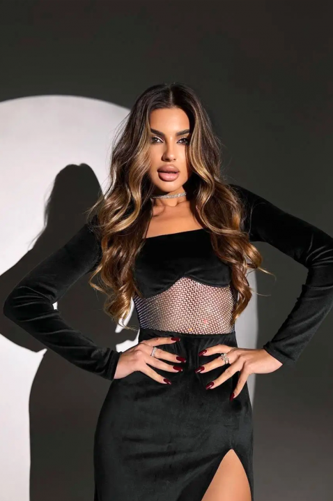 Sukienka PREVILDA, Kolor : czarny, IVET.PL - Modna odzież