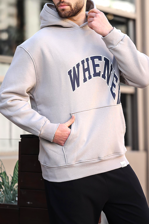 Bluza KRILZO GREY, Kolor : szary, IVET.PL - Modna odzież