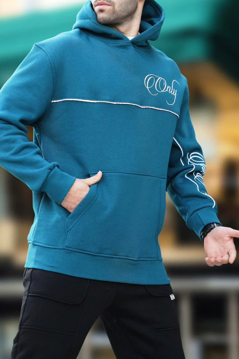 Bluza BROGOTO PETROL, Kolor : petrol, IVET.PL - Modna odzież