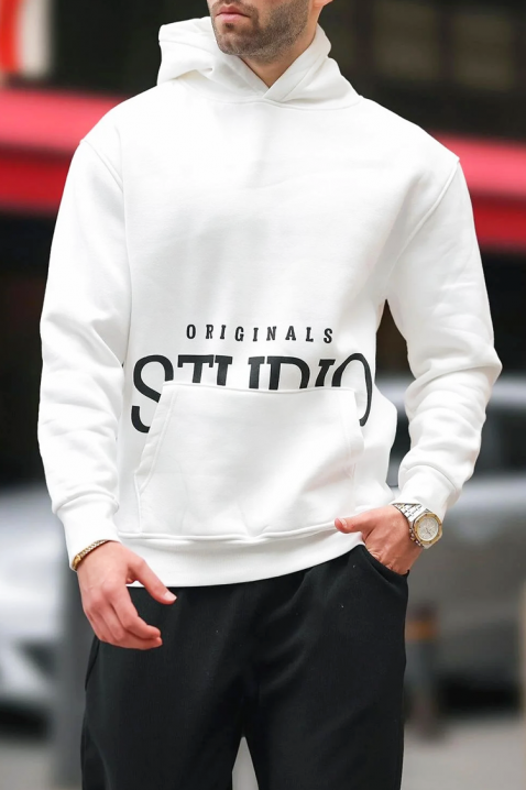 Bluza MAREFO WHITE, Kolor : biały, IVET.PL - Modna odzież