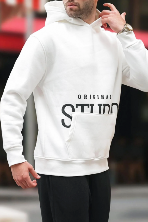 Bluza MAREFO WHITE, Kolor : biały, IVET.PL - Modna odzież