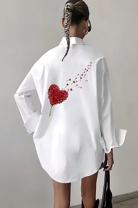 Koszula RONSELA, Kolor : biały, IVET.PL - Modna odzież