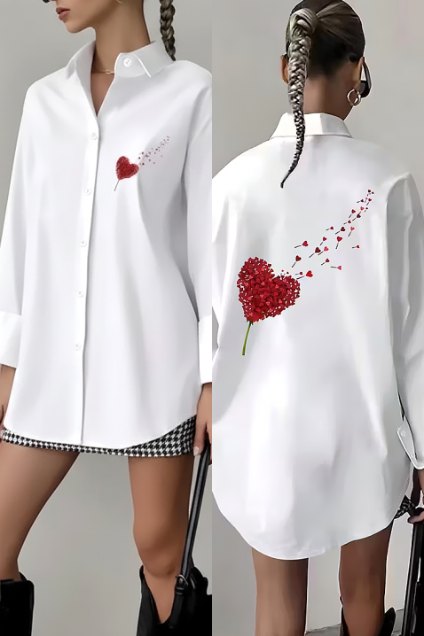 Koszula RONSELA, Kolor : biały, IVET.PL - Modna odzież