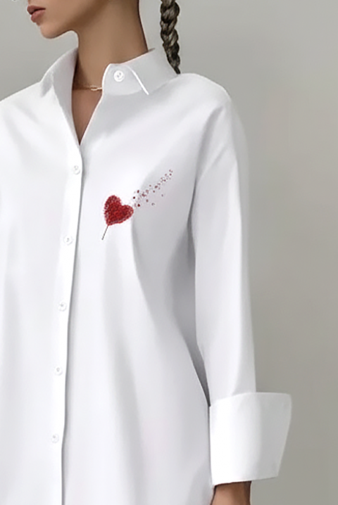 Koszula RONSELA, Kolor : biały, IVET.PL - Modna odzież