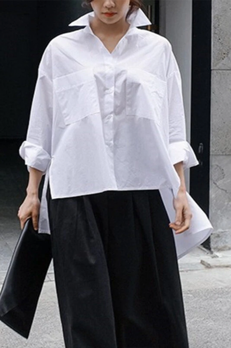 Koszula ASIMELDA, Kolor : biały, IVET.PL - Modna odzież