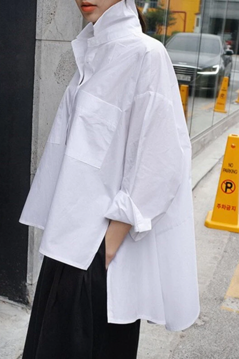 Koszula ASIMELDA, Kolor : biały, IVET.PL - Modna odzież