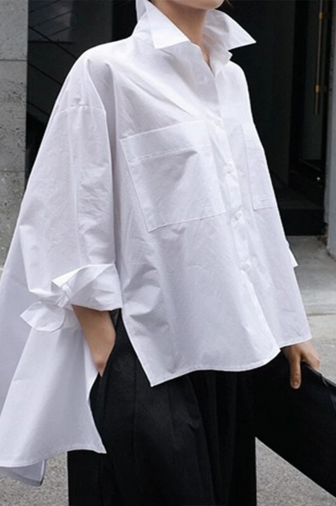 Koszula ASIMELDA, Kolor : biały, IVET.PL - Modna odzież