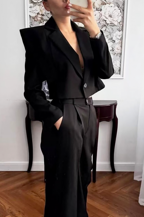 Komplet LELONDANA BLACK, Kolor : czarny, IVET.PL - Modna odzież