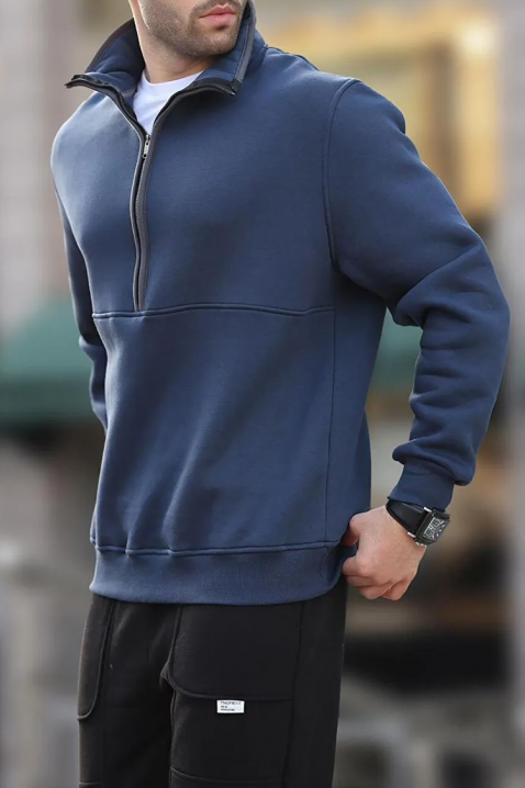 Bluza LAREFO NAVY, Kolor : granatowy, IVET.PL - Modna odzież