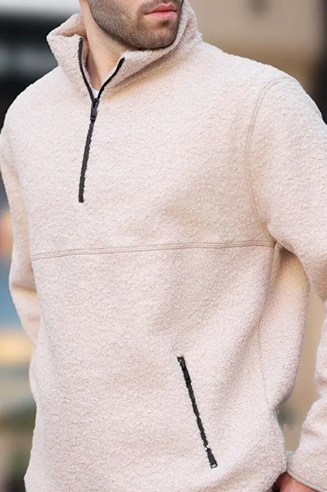 Bluza VIMIR BEIGE, Kolor :  beżowy, IVET.PL - Modna odzież