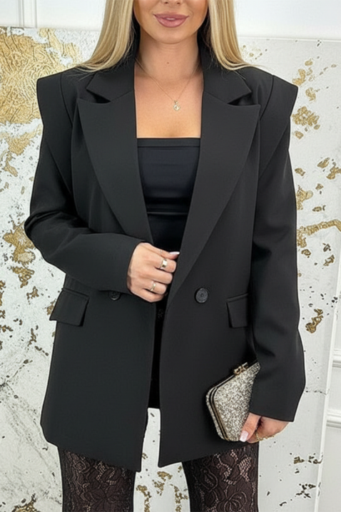 Marynarka ESROLDA BLACK, Kolor : czarny, IVET.PL - Modna odzież