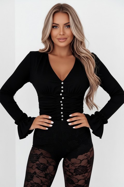 Bluzka KALVINDA BLACK, Kolor : czarny, IVET.PL - Modna odzież