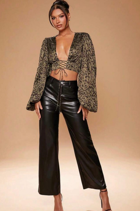 Bluzka AVELGOTA, Kolor : panterka, IVET.PL - Modna odzież