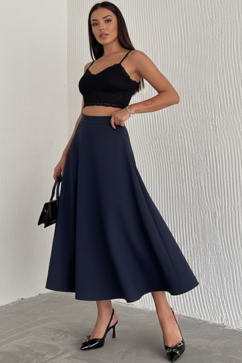 Spódnica VRELONZA NAVY, Kolor : granatowy, IVET.PL - Modna odzież
