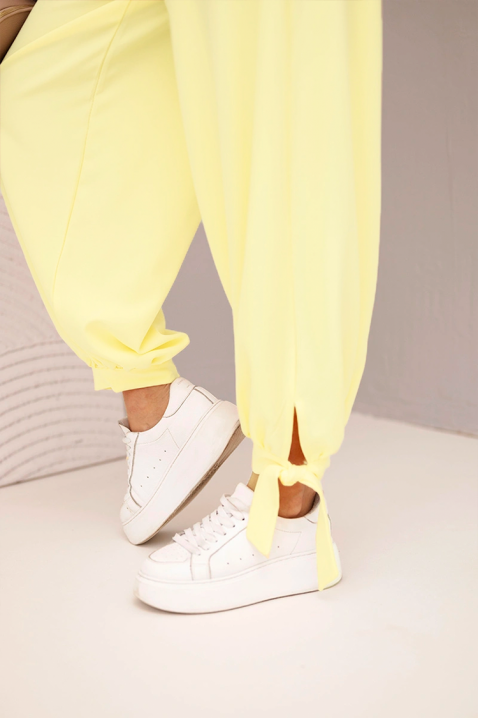 Spodnie AZLANTA YELLOW, Kolor : żółty, IVET.PL - Modna odzież