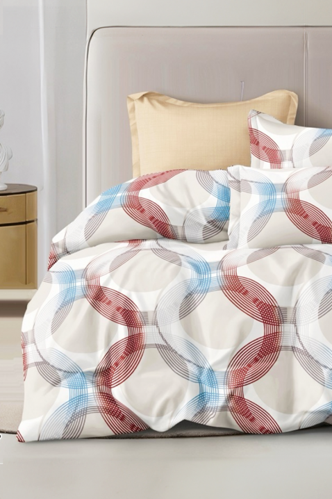 Komplet pościeli RELMIFY 200x220 cm bawełna - 4 elementy, Kolor : wielokolorowy, IVET.PL - Modna odzież