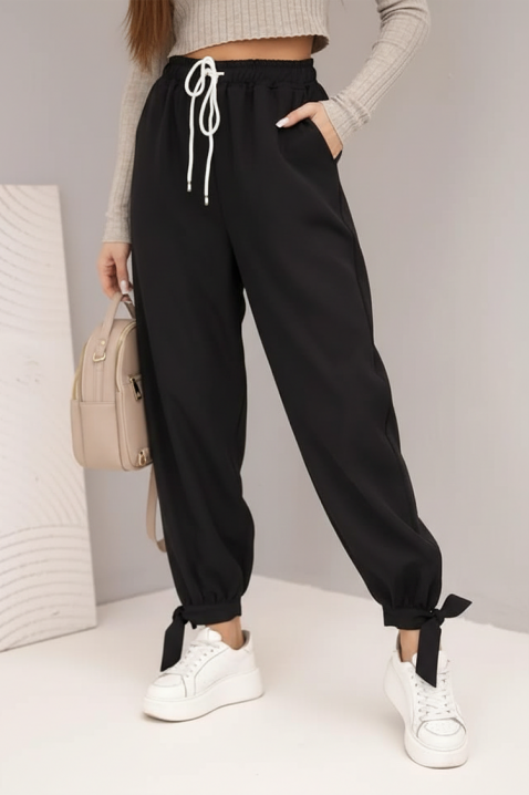 Spodnie AZLANTA BLACK, Kolor : czarny, IVET.PL - Modna odzież