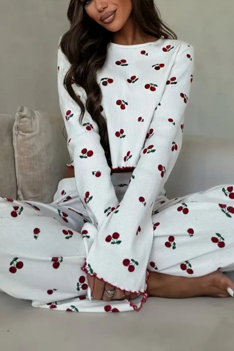 Piżama CHERZILDA, Kolor : biały, IVET.PL - Modna odzież