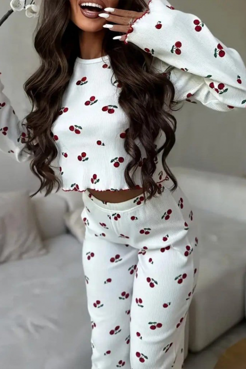 Piżama CHERZILDA, Kolor : biały, IVET.PL - Modna odzież